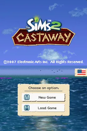 Sims 2, The - Castaway (Europe) (En,Fr,De,Es,It,Nl,Pt) screen shot title